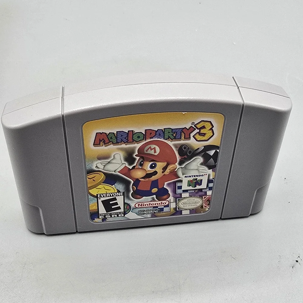 Mario Party 3 Authentic Nintendo 64 N64 Game Complete with Manual CIB NUS-006